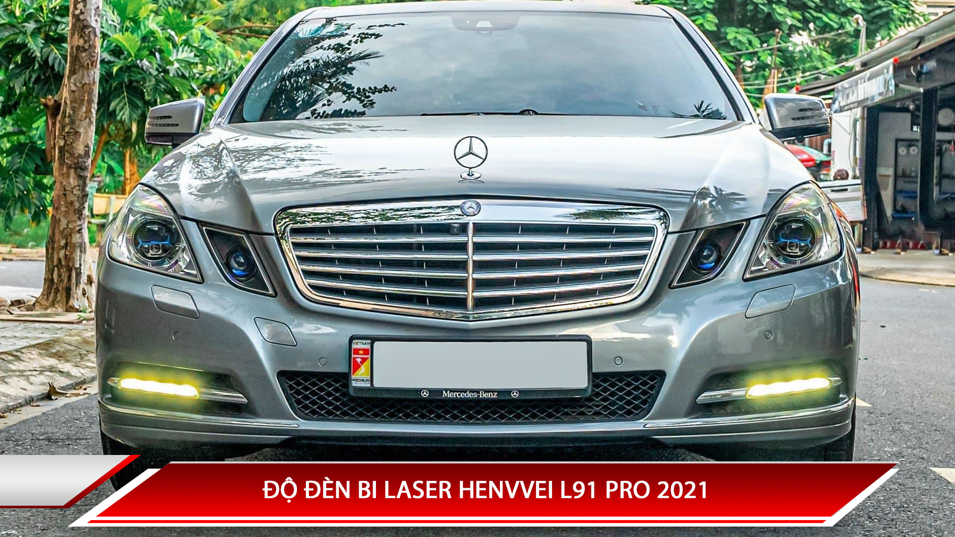 ĐỘ ĐÈN BI LASER HENVVEI L91 PRO 2021 CHO CÁC DÒNG XE